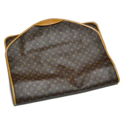 Pre-owned Louis Vuitton Garment Case Camel Canvas Travel Bag ()