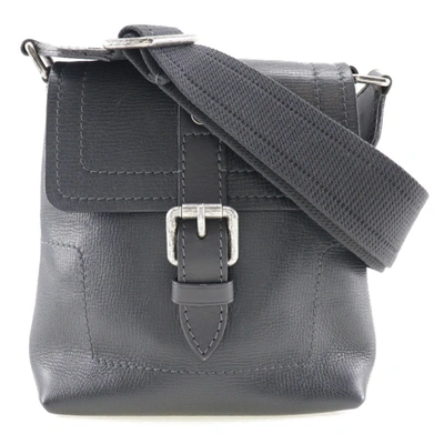 Pre-owned Louis Vuitton Utah Black Leather Shopper Bag ()