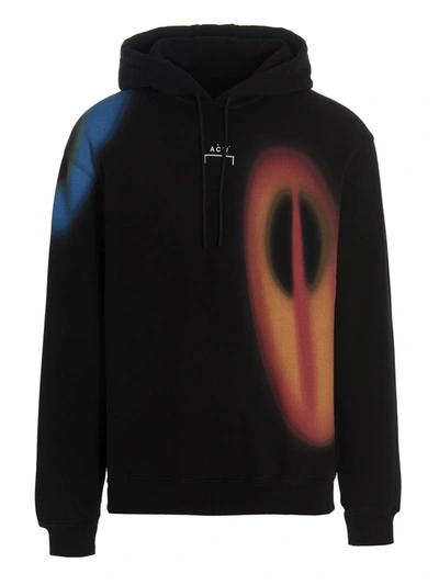 A-cold-wall* Hypergraphic Print Cotton Hoodie In Black