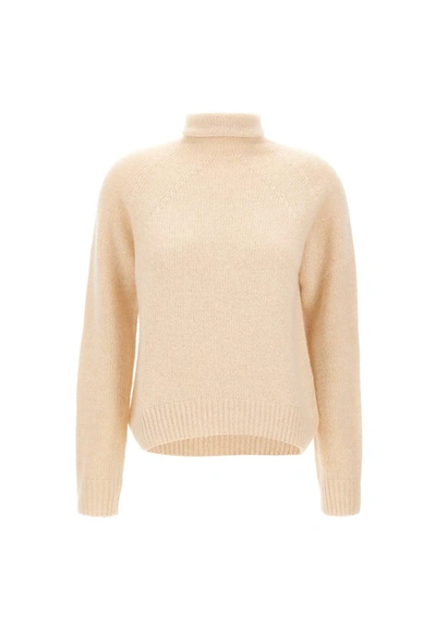 Apc Alison Alpaca And Merino Wool Pullover In Aac Off White