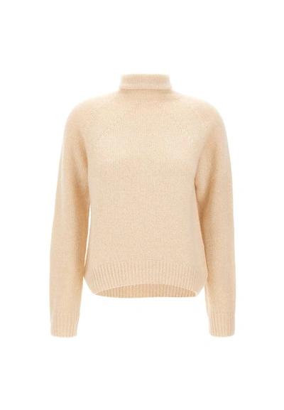 Apc Alison Alpaca And Merino Wool Pullover In White