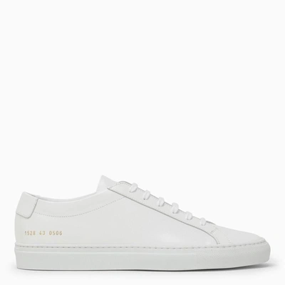 Common Projects Achilles Contrast Sole Sneakers In White