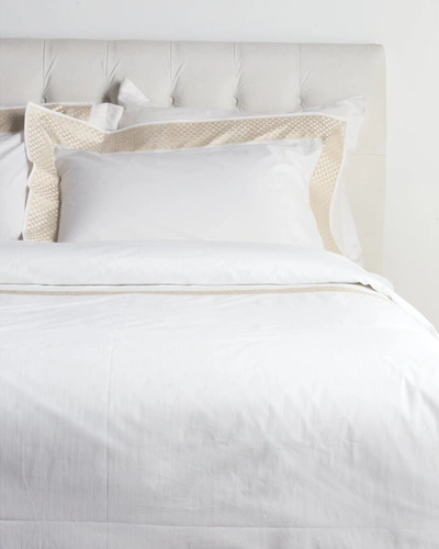 MAURIZIO ITALY BASKET WEAVE DUVET SET