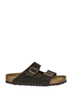 BIRKENSTOCK ARIZONA SUEDE SLIPPERS