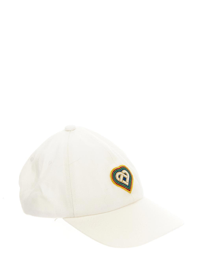 Casablanca Baseball Cap In White