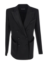 TOM FORD DOUBLE-BREAST WOOL JACKET
