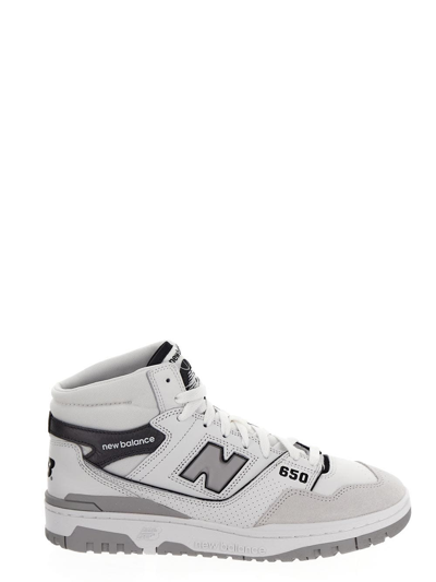New Balance 650 High-top Sneakers In White