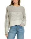 Saltwater Luxe Dropped-shoulder Sweater In Grey
