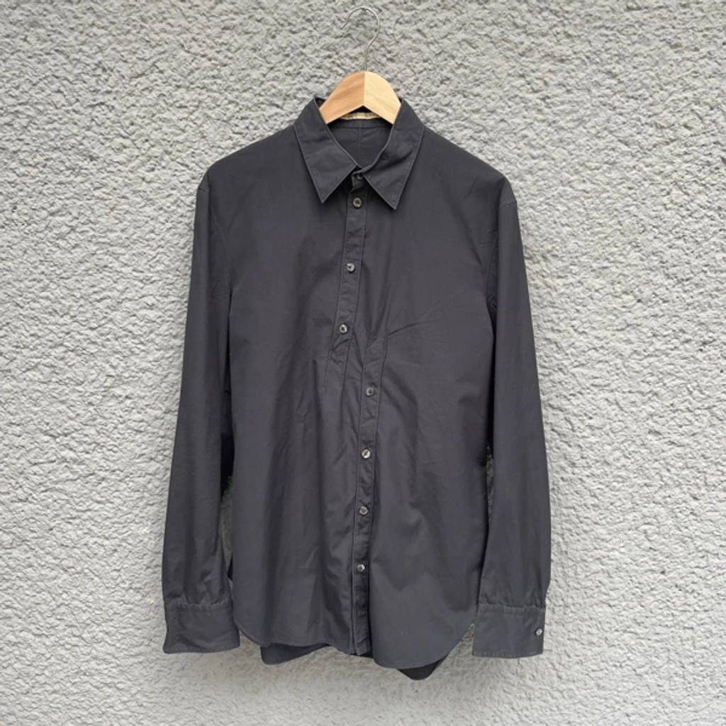Pre-owned Carol Christian Poell Black Dead-end Shirt Cm/2612 Roh