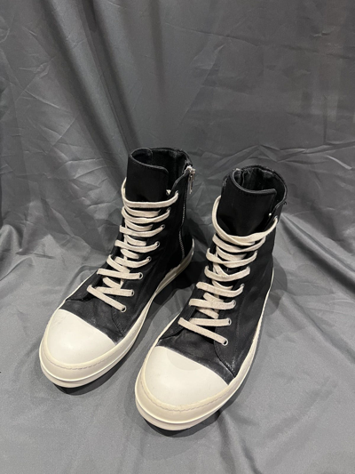 Pre-owned Rick Owens X Rick Owens Drkshdw Ramones Hi-top