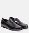 TOTÊME THE OVAL LEATHER LOAFERS