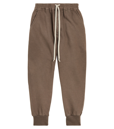 Rick Owens Boys Dust Kids Prisoner Drawstring-waist Tapered-leg Stretch-cotton Jogging Bottoms 4-12