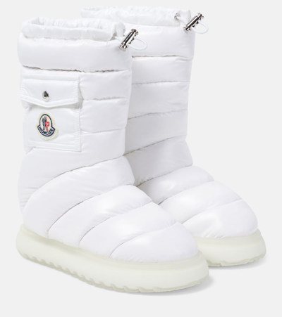 Moncler Gaia Down Snow Boots In 1 White