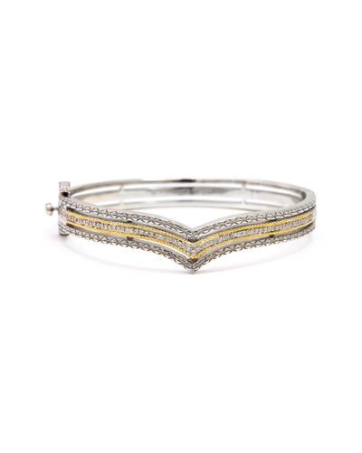 Andrea Candela Maravilla 18k & Silver 0.29 Ct. Tw. Diamond Bangle Bracelet
