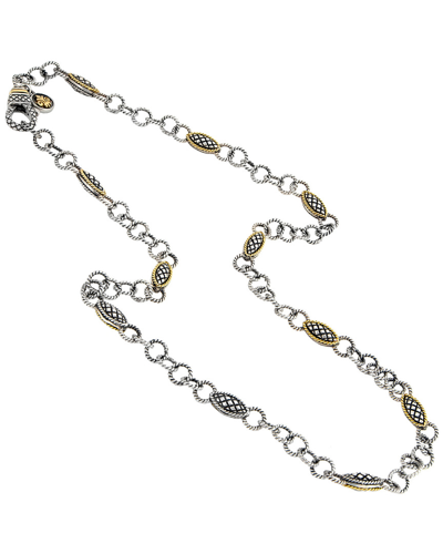 Andrea Candela Alhambra 18k & Silver Ct. Tw. Necklace