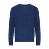 RALPH LAUREN ROUND-NECK CABLE KNIT SWEATER