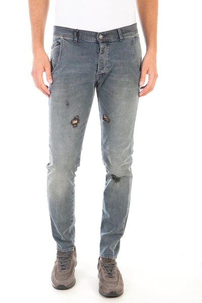 Daniele Alessandrini Jeans In Navy