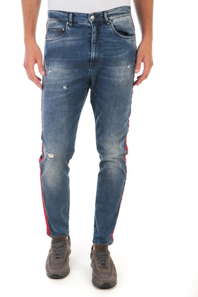 Daniele Alessandrini Jeans In Navy