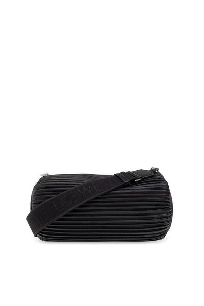 Loewe Bracelet Large Shoulder Bag In Black
