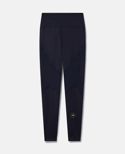 Stella Mccartney Truepurpose Optime Training 7/8 Leggings In Legend Ink