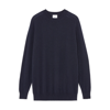 G. Label By Goop Gia Classic Cashmere Crewneck In Navy