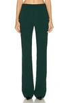 Grlfrnd The Suit Trouser In Pine Green