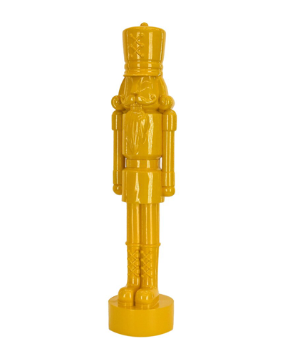 Hgtv 12in Decorative Nutcracker In Yellow