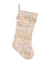 HGTV HGTV 20IN FRINGE & SEQUIN CHRISTMAS STOCKING