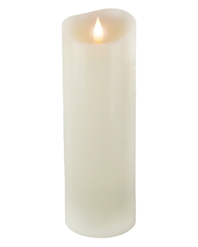 Hgtv 3in Heritage Real Motion Flameless Led Candle In Ivory