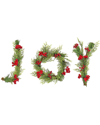 Hgtv 12in Joy Hanging Greenery In Green