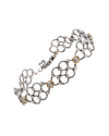 Andrea Candela Lazo 18k & Silver 0.13 Ct. Tw. Diamond Bracelet