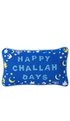 FURBISH STUDIO HAPPY CHALLAH DAYS NEEDLEPOINT PILLOW