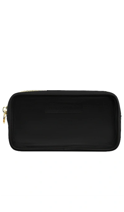 Stoney Clover Lane Clear Front Small Pouch In Noir