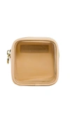 Stoney Clover Lane Clear Front Mini Pouch In Sand
