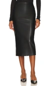 Lblc The Label Eddie Skirt In Black