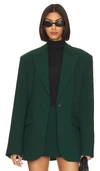 Grlfrnd The Big Blazer In Pine Green