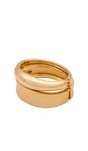 Ettika Thick Bangle Set In Gold