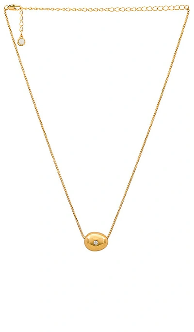 Ettika Ball And Chain Necklace In Gold