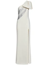 ELIE SAAB ONE SHOULDER WHITE DRESS