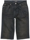 BALENCIAGA DENIM BERMUDA SHORTS WITH CARGO POCKETS