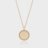 ANNA BECK CLASSIC LARGE MEDALLION NECKLACE