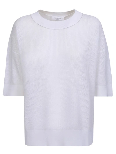 Fabiana Filippi Organic Cotton Sweater In White
