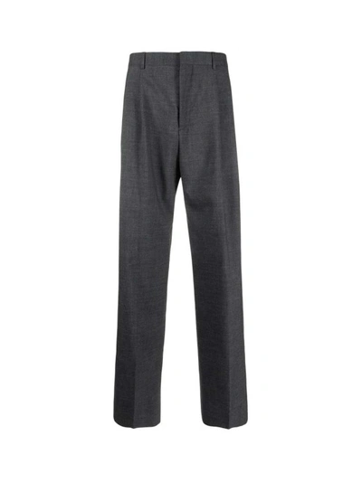 Sunflower Tailored-cut Straight-leg Trousers In Black