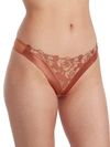 Dita Von Teese Rosabelle Thong In Copper Foil