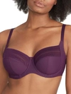 Panache Serene Side Support Bra In Aubergine