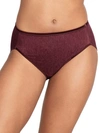 Vanity Fair Illumination Hi-cut Brief In Flushed Fig