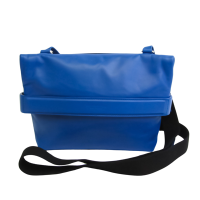 Bottega Veneta -- Blue Leather Shopper Bag ()