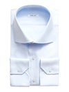 Fray Cotton Shirt In Bluette