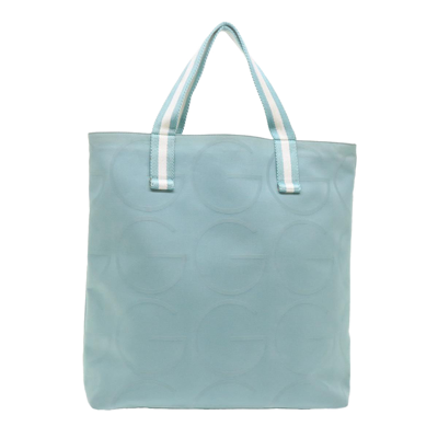 Gucci Blue Canvas Tote Bag ()