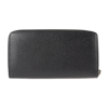 GUCCI GUCCI WEB BLACK LEATHER WALLET  (PRE-OWNED)
